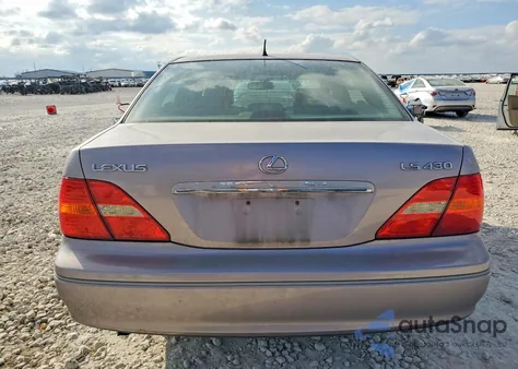 2001 Lexus Ls 430 из США, поврежденный, VIN JTHBN30F810026023